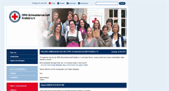Desktop Screenshot of drk-schwesternschaft-kr.de